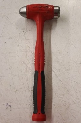 Snap On 40 oz Ball Peen Dead Blow Hammer Red 40oz HBBD40 USA