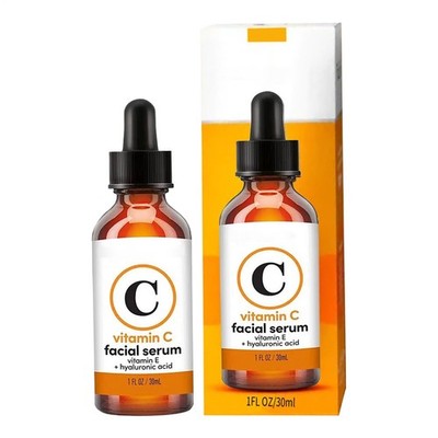 Vitamin C Facial Serum Anti Aging Face Vitamin E + Hyaluronic Acid 30ml
