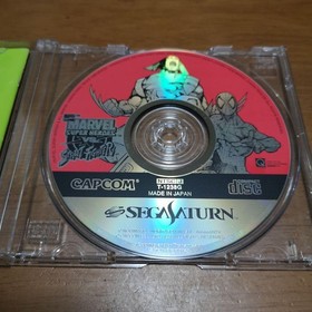 Includes Sega Saturn Marvel Super Heroes Vs Street Fighter 4Mb Ram