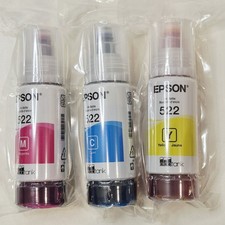 Genuine Epson 522 Ink Bottles Color Pack Cyan Magenta Yellow ET-2720 2800 2803 O