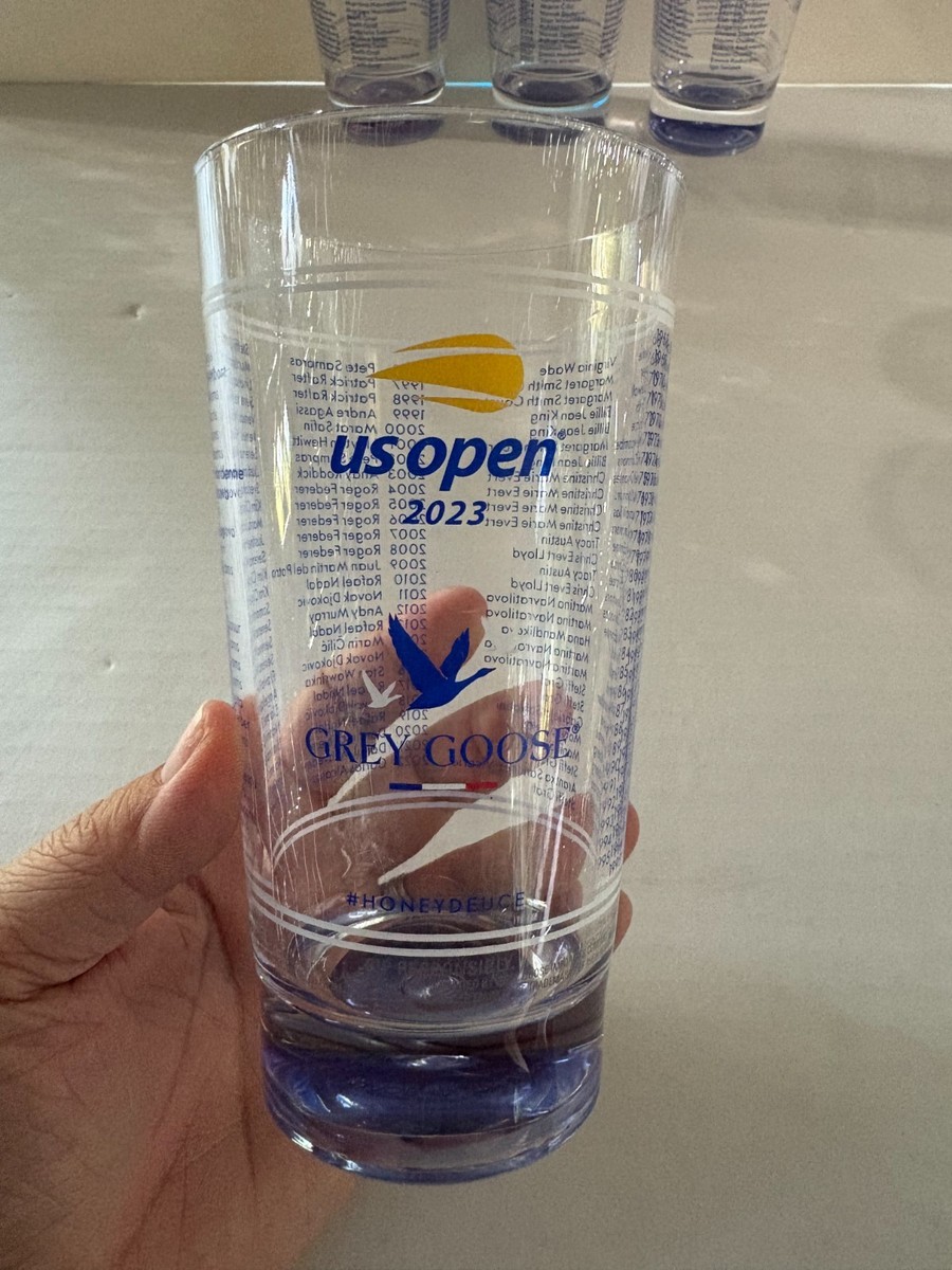 US OPEN 2023 Tennis Grey Goose Honey Deuce Plastic Cup Souvenir