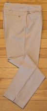 NWT TAIL Womens "Mulligan" 31 Inch Pull On Golf Pants-Size 10 Ret@$97 SAND