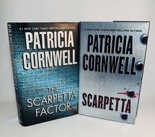 Patricia Cornwell-2 Books-BOTH SIGNED!-Scarpetta & Factor-TRUE 1st Editions-RARE