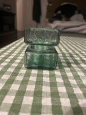 Rare 60/70's  Riihimaki Helena Tynell Green Pala/ Block Vase