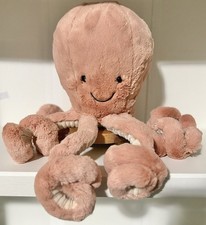 AUTHENTIC Jellycat LARGE ODELL OCTOPUS New NWT Rare & Hard toFind Soft Plush