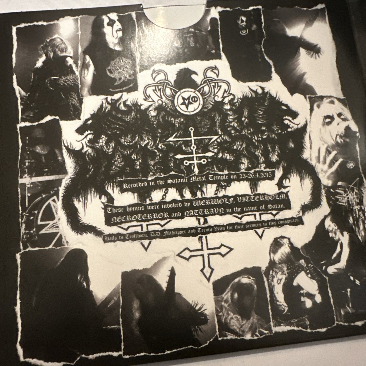Satanic Warmaster / Archgoat – Lux Satanae CD 2016 Hells