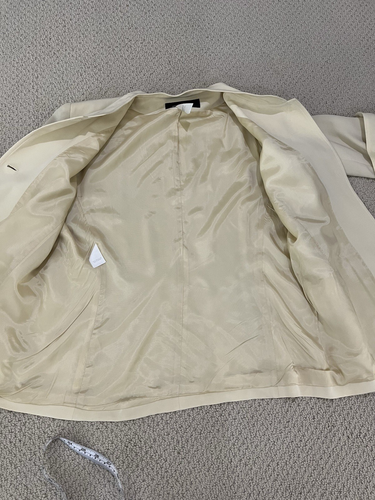 jones new york women 100% silk blazer size 14 - Picture 7 of 11