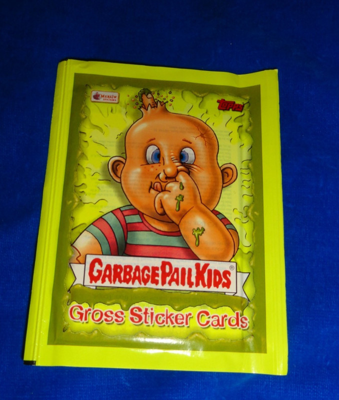 Topps Merlin Stickers GARBAGE PAIL KIDS Gross Sticker Cards Pack - UK