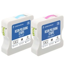 2 Rolls Dental Polishing Strips Kit - Teeth Sanding Tape for Flossing Clean...