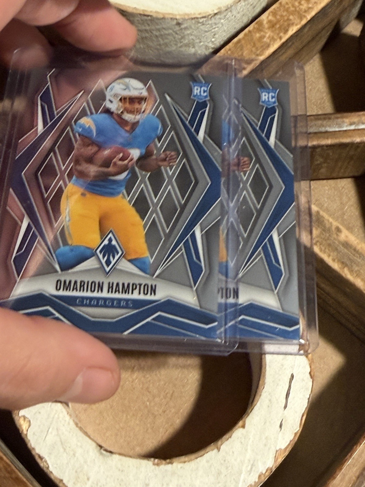 2025 Panini Phoenix - Rookies Omarion Hampton #192 (RC) Qty 2 Chargers