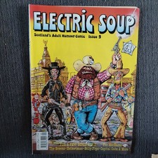 ELECTRIC SOUP  Scottish Adult Humour  Comic - issue 9