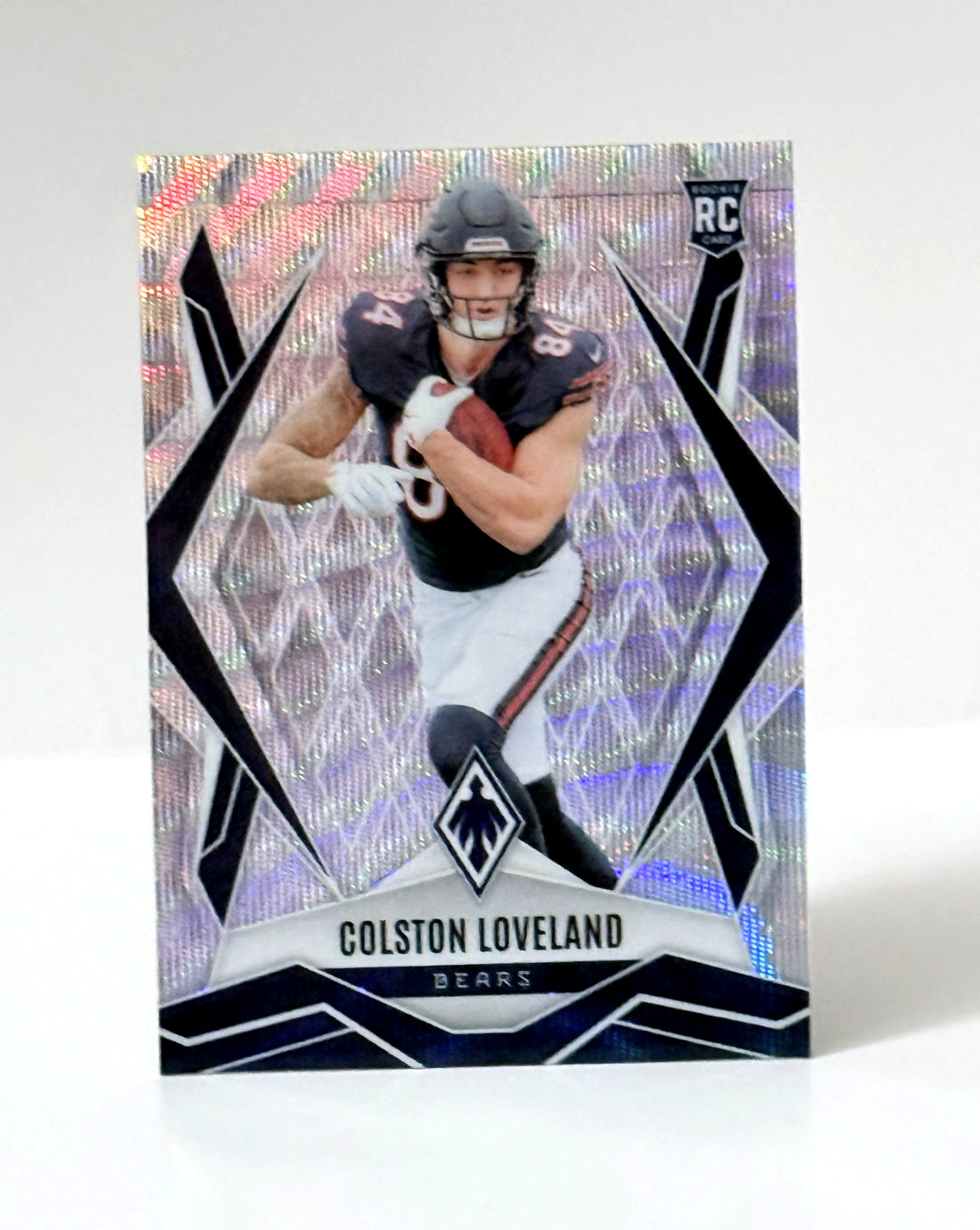 Colston Loveland  - 2025 Phoenix Football #179 Rookie Silver Wave Prizm /199
