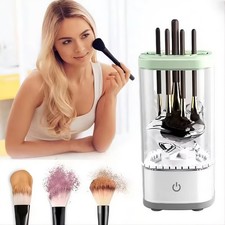 Electric Makeup Brush Cleaner USB Automatic Fast Portable Cosmetic Tool