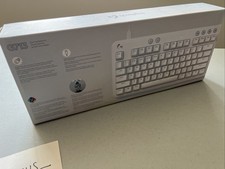 Logitech G TKL wired Mechanical Gaming Keyboard White Mist GX Blue In Hand! 5