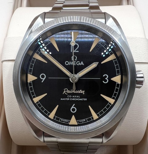 Omega Seamaster Railmaster Co-Axial Master Chronometer Ref 220...