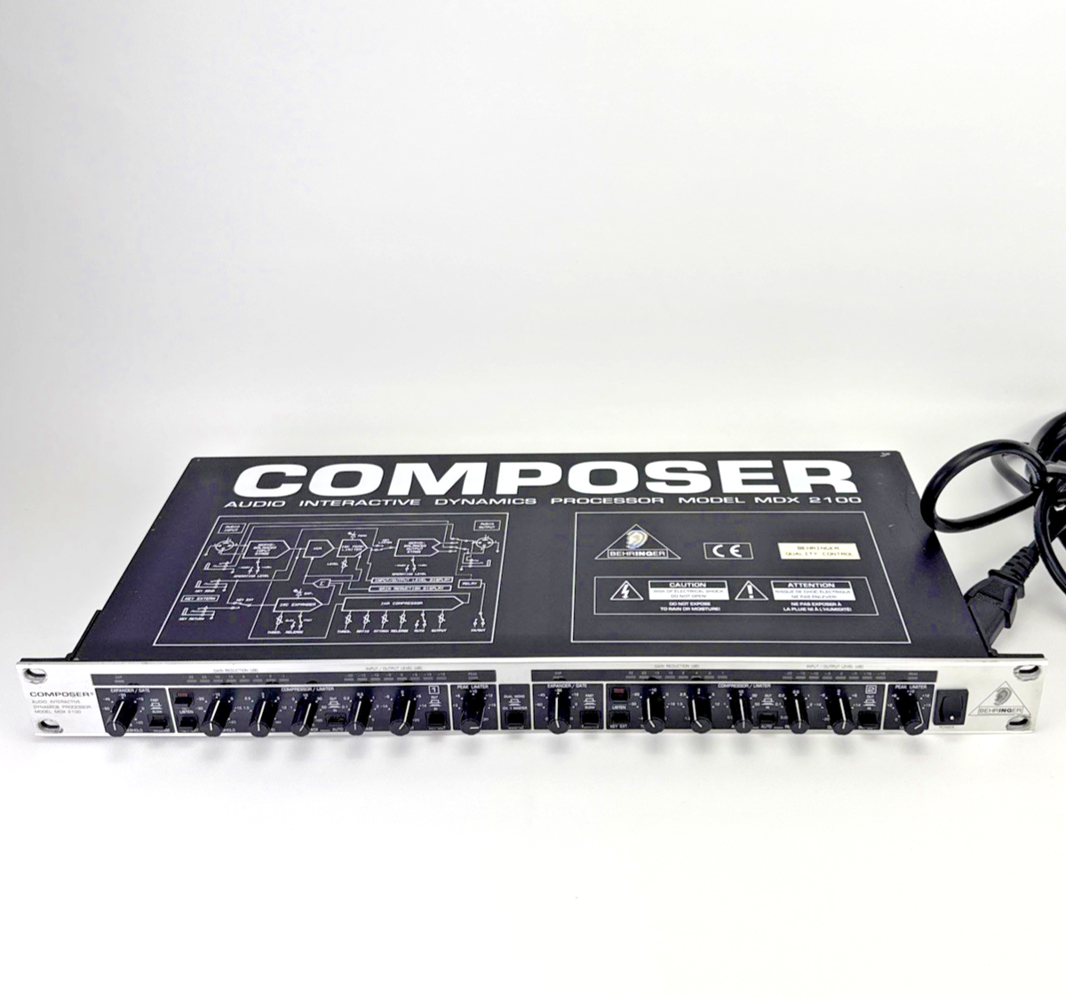 Behringer Composer Audio Interactive Dynamics Processor MDX 2100