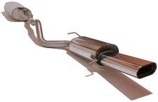 FOX Komplettanlage ab Kat. VW Bus T5 T6 4motion 3.2l 2.5l TDI 1x160x80mm flach