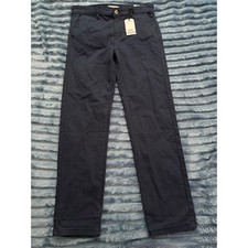 Beverly Hills Polo Club Kids Classic Straight Navy Chino Pants Size 14