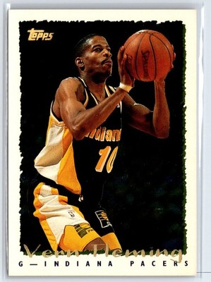 1994-95 Topps - Spectralight #327 Vern Fleming