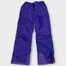 Columbia Bugaboo Youth Large Purple Omni-Tech Waterproof Snow Ski Pants Sports