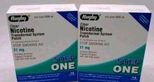 Step 1 Nicotine Patches 21mg Rugby Stop Smoking Aid 28 Patches