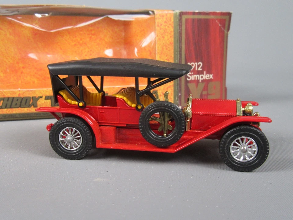 D54 Matchbox Y-9 Simplex 50 PS Doppel-Roadster Modelle Von Gestern + Box 1:48 - Bild 2 von 4