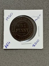 🔑BEAUTIFUL 1920 PENNY KEY DATE HARDER DATE🔑EARLY DATE KING GEORGE V #R4🔑