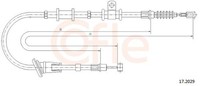 Cofle Bremsseil Seilzug Feststellbremse 17.2029 FüR Mitsubishi Carisma DA1A DA2A