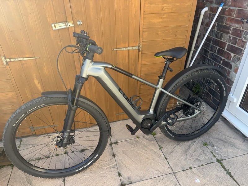 Cube Reaction Hybrid Pro 625 Hardtail Bike (2023) Grey/Green   