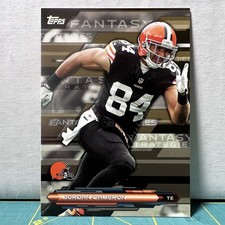 2014 Topps - Fantasy Strategies Jordan Cameron #FFS-JC Cleveland Browns Card