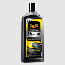 Meguiars Ultimate Black Plastic Restorer Long-lasting Car Trim Restorer G1581