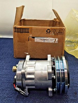 CNH 47773024R Remanufactured A/C Compressor Fits 1620 Case IH Axial-Flow Combine
