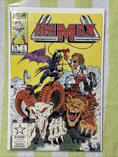 Animax #1 Comic Marvel Star 1986