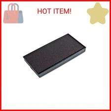 COSCO 2000PLUS Replacement Ink Pad for 2000PLUS 1SI30PGL, 1.94" x 0.25", Black