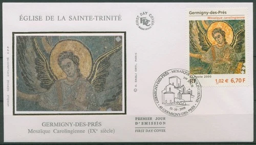 France 2000 Religious Art Mosaic 3498 FDC (X62186)