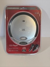 Durabrand - Model CD-566 - Portable CD Player New Silver/ Black NEW