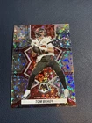 2022 Panini Mosaic- Super Bowl MVPs Tom Brady #291 No Huddle Silver Mosaic Prizm