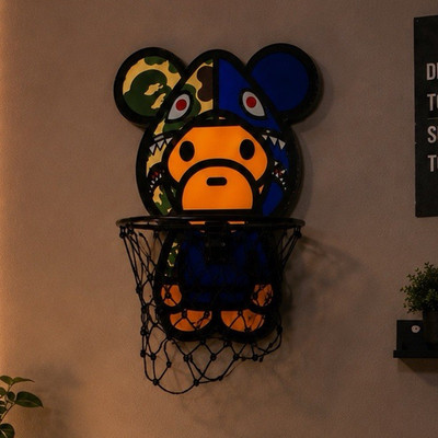 Bape/baby Milo mini hoop