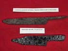 EXCAVATED CIVIL WAR RELIC SIDE KNIFE  LOT (2) FROM BATTLE OF GRAND ECORE