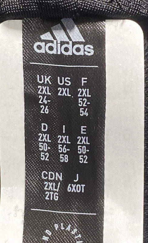 Adidas NWT Black Essentials 3-Stripes Tricot Track Pants Women's 2XL H48447 - Image 3 of 4