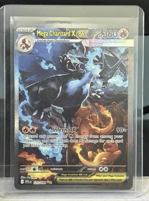 SUPER CLEAN Mega Charizard X EX Secret Rare Holo Mega Evolution Potential 10
