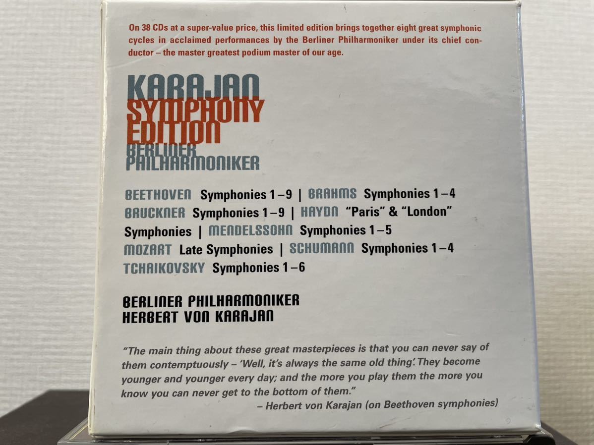 Karajan Symphony Edition 38Cd | eBay