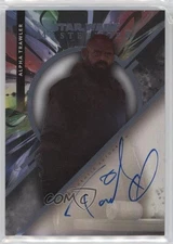 2022 Topps Star Wars Masterwork Rainbow Foil 9/50 Tait Fletcher as Auto 1cc7