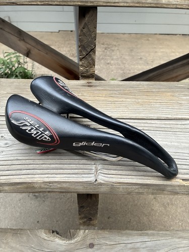 Selle SMP Glider Saddle Black Ergonomic Road Bike Seat Made in Italy