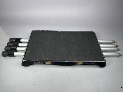 Da-Lite Project-O-Stand Vintage Adjustable Projector Shelf / Camp Stove Table