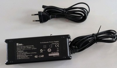 MEDION AKOYA Notebook Netzteil Ktec KSAFK1900474T1M2 19V 4,74A / AC 1.2A/50-60Hz