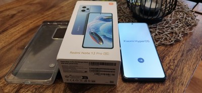 Xiaomi Smartphone Redmi Note 12 Pro 5 G Midnight Black 8 GB RAM 256 GB ROM