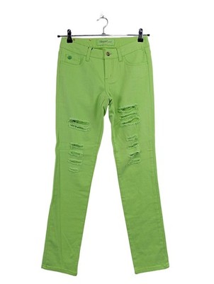 BLUGIRL Hüftjeans Damen Jeans Gr. DE 36 grün Casual-Look