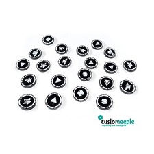 Customeepl Star Wars Legion  Standard Star Wars Legion Order Token Set - New