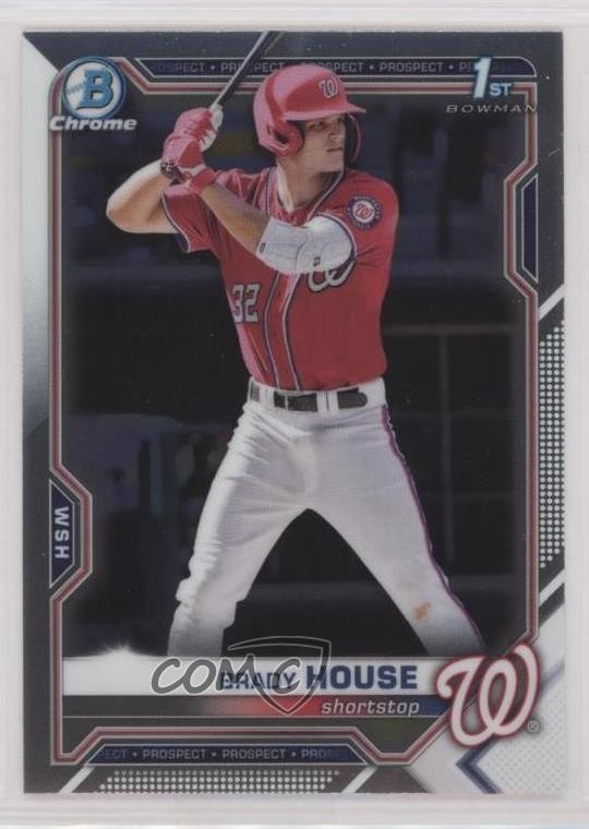 2021 Bowman Draft Chrome Brady House #BDC-186 y6t